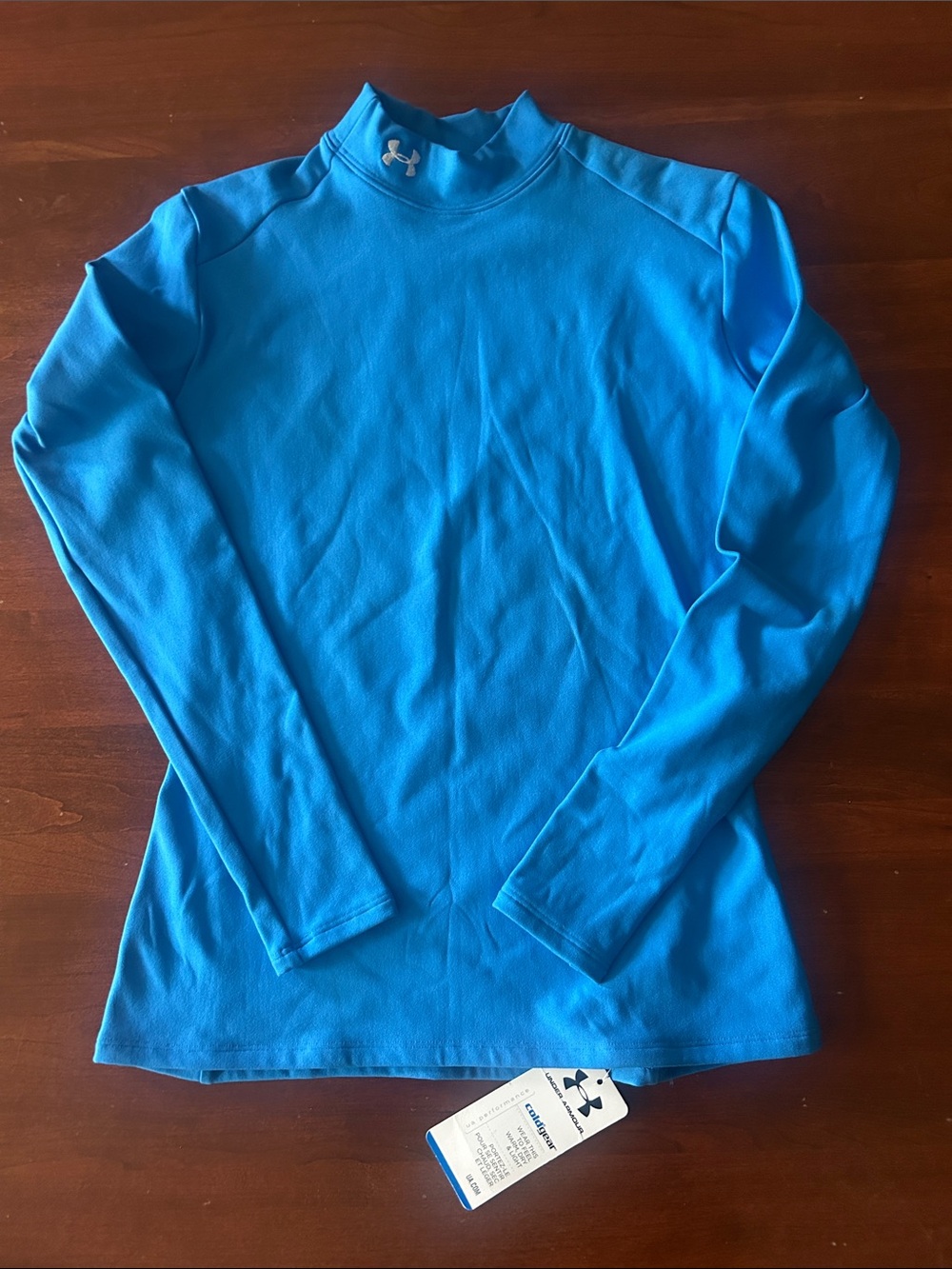 NWT Under Armour Women’s Cold Gear Performance
 Long Sleeve Mock Neck Top large